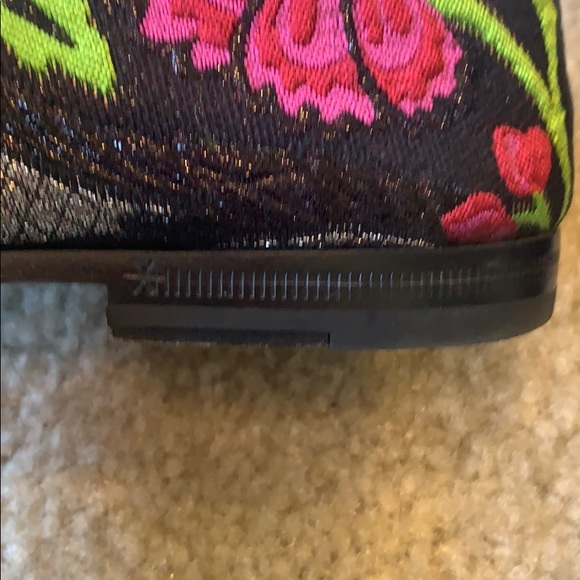 Gucci Jordaan leather-trim metallic floral loafers - Picture 11 of 11